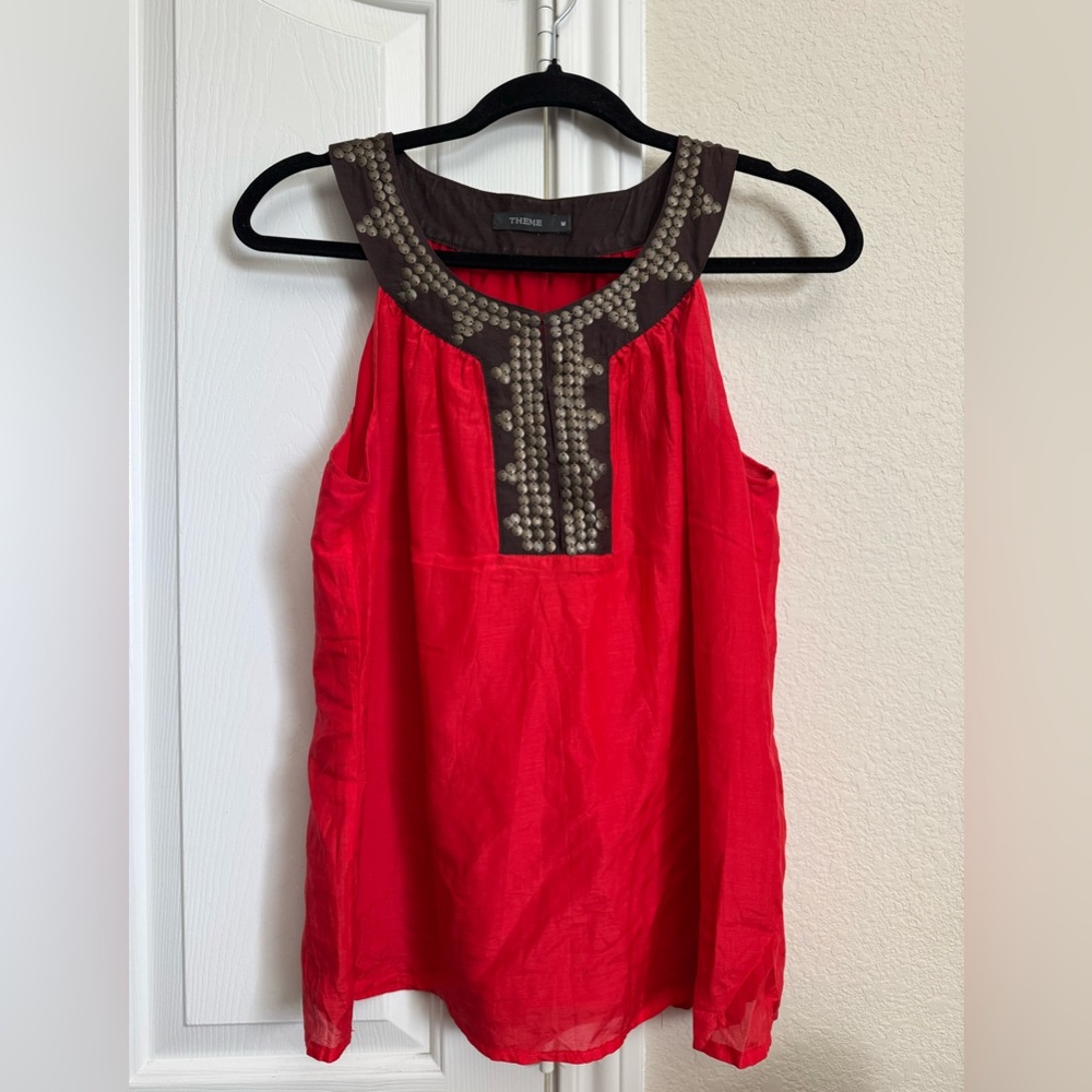 Theme Sleeveless Top